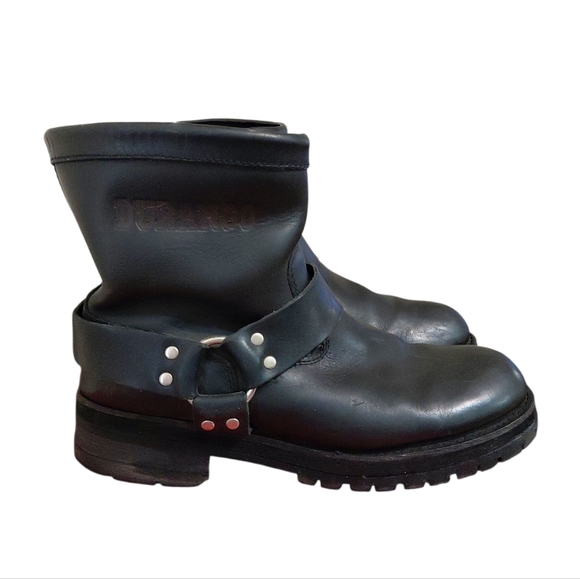 Durango Men's Motorcycle Boots Black Harness Biker Boots Size 12 E - Picture 8 of 13
